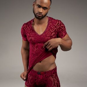 dæməsk short sleeve T-shirt