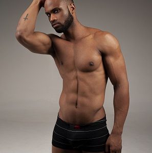 B+W Horizontal stripes minipants-hipster